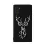 For Galaxy Note 10 Painted Pattern Soft TPU Protective Case(Elk)