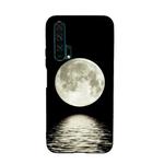 For Huawei Honor 20 Pro Painted Pattern Soft TPU Protective Case(Moon)