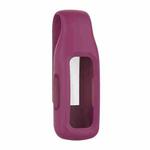 For Fitbit Ace 3 / Inspire 2 Silicone Protective Clip Case Cover(Wine Red)