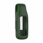 For Fitbit Ace 3 / Inspire 2 Silicone Protective Clip Case Cover(Army Green)