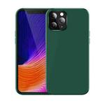 For iPhone 11 Pro Max Frosted Magnetic TPU Protective Case (Green)