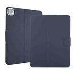 For iPad Pro 11 2022 / 2021 Electric Pressed Texture Horizontal Flip Leather Tablet Case with Holder & Pen Slot(Dark Gray)