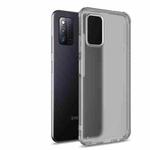 For Samsung Galaxy F52 5G Four-corner Shockproof TPU + PC Protective Case(Translucent)
