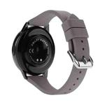 22mm T-shaped Buckle Silicone Watch Band(Coastal Grey)