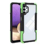 For Samsung Galaxy A32 TPU + PC + Acrylic 3 in 1 Shockproof Protective Case(Green)