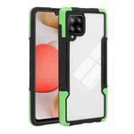 For Samsung Galaxy A42 TPU + PC + Acrylic 3 in 1 Shockproof Protective Case(Green)