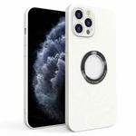 For iPhone 11 Pro PU+PC+TPU Mobile Phone Protective Case (White)