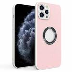 For iPhone 11 Pro PU+PC+TPU Mobile Phone Protective Case (Pink)