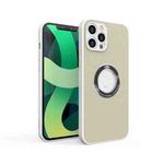 For iPhone 11 Pro Max PU+PC+TPU Mobile Phone Protective Case (Beige)