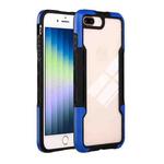 For iPhone SE 2022 / SE 2020 / 8 / 7 TPU + PC + Acrylic 3 in 1 Shockproof Protective Case(Blue)