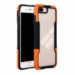 TPU + PC + Acrylic 3 in 1 Shockproof Protective Case For iPhone 8 Plus / 7 Plus(Orange)