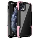 For iPhone 11 Pro TPU + PC + Acrylic 3 in 1 Shockproof Protective Case (Pink)