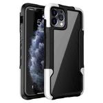 For iPhone 11 Pro Max TPU + PC + Acrylic 3 in 1 Shockproof Protective Case (White)
