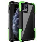 For iPhone 12 / 12 Pro TPU + PC + Acrylic 3 in 1 Shockproof Protective Case(Green)