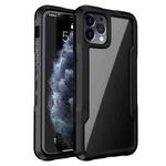 For iPhone 12 / 12 Pro TPU + PC + Acrylic 3 in 1 Shockproof Protective Case(Black)