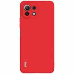 For Xiaomi Mi 11 Lite 5G IMAK UC-2 Series Shockproof Full Coverage Soft TPU Case(Red)