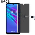 For Huawei Honor Play 8A 10 PCS 9H Surface Hardness 180 Degree Privacy Anti Glare Screen Protector
