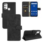 For Tone e21 Solid Color Skin Feel Magnetic Buckle Horizontal Flip Calf Texture PU Leather Case with Holder & Card Slots & Wallet(Black)