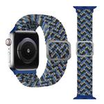 Buckle Braided Elastic Strap Watch Band For Apple Watch Ultra 49mm / Series 8&7 45mm / SE 2&6&SE&5&4 44mm / 3&2&1 42mm(Wave Pattern Camouflage)