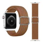 Buckle Braided Elastic Strap Watch Band For Apple Watch Series 8&7 41mm / SE 2&6&SE&5&4 40mm / 3&2&1 38mm(Coffee)