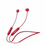 Original Lenovo SH1 Intelligent Noise Reduction Neck-mounted Magnetic Wire-controlled Bluetooth Earphone, Support Call(Red)