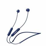 Original Lenovo SH1 Intelligent Noise Reduction Neck-mounted Magnetic Wire-controlled Bluetooth Earphone, Support Call(Navy Blue)