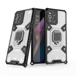 For OPPO Find X3 Space PC+TPU Ring Holder Protective Case(White)