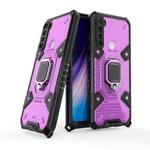For Xiaomi Redmi Note 8 Space PC+TPU Ring Holder Protective Case(Purple)