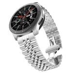 For Huawei Watch 3 / 3 Pro Five Beads Steel Watch Band(Silver)