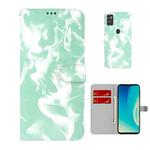 For ZTE Blade A7s 2020 Cloud Fog Pattern Horizontal Flip Leather Case with Holder & Card Slot & Wallet(Mint Green)