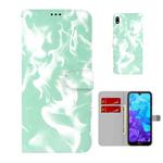 For Huawei Y5 2019 / Honor 8S Cloud Fog Pattern Horizontal Flip Leather Case with Holder & Card Slot & Wallet(Mint Green)