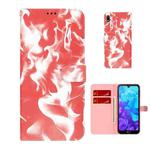 For Huawei Y5 2019 / Honor 8S Cloud Fog Pattern Horizontal Flip Leather Case with Holder & Card Slot & Wallet(Red)