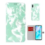 For Huawei P30 Lite / nova 4e Cloud Fog Pattern Horizontal Flip Leather Case with Holder & Card Slot & Wallet(Mint Green)