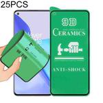 For OnePlus 9 25 PCS 9D Full Screen Full Glue Ceramic Film