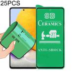 For Samsung Galaxy A72 5G / 4G 25pcs 9D Full Screen Full Glue Ceramic Film