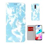 For Xiaomi Redmi 8 / 8A Cloud Fog Pattern Horizontal Flip Leather Case with Holder & Card Slot & Wallet(Sky Blue)