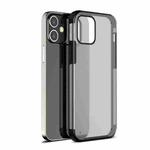 For iPhone 11 Shockproof Ultra-thin Frosted TPU + PC Protective Case (Black)