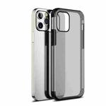 For iPhone 11 Pro Max Shockproof Ultra-thin Frosted TPU + PC Protective Case (Black)