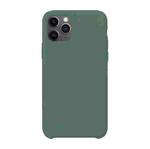For iPhone 11 Pro Max Ultra-thin Liquid Silicone Protective Case (Green)