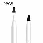 10 PCS Paperfeel Flim Mute Nib Protective Case for Apple Pencil 1 / 2(Black)