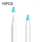 10 PCS Paperfeel Flim Mute Nib Protective Case for Apple Pencil 1 / 2(Sky Blue)