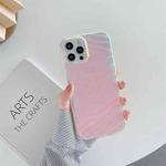 For iPhone 12 mini Double-sided Film Laser TPU Protective Case (Zebra Texture)