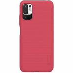 For Xiaomi Redmi Note 10 5G NILLKIN Frosted Concave-convex Texture PC Protective Case(Red)