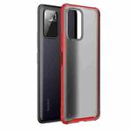 For Xiaomi Redmi Note 10 Pro 5G Four-corner Shockproof TPU + PC Protective Case(Red)