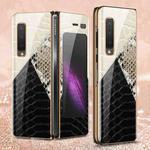For Samsung Galaxy Fold GKK Electroplating Painted Glass Phone Case(01)