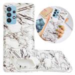 For Samsung Galaxy A32 4G Marble Pattern Soft TPU Protective Case(White)