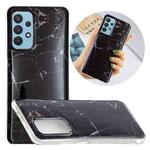 For Samsung Galaxy A32 4G Marble Pattern Soft TPU Protective Case(Black)