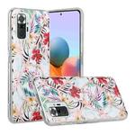For Xiaomi Redmi Note 10 Pro Plating Splicing Gilding TPU Protective Case(Tropical Rainforest)