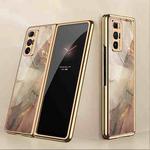 For Xiaomi Mi Mix Fold GKK Electroplating Painted Glass Phone Case(Champagne)