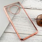 For Huawei Mate 30 Transparent TPU Anti-Drop And Waterproof Mobile Phone Protective Case(Rose Gold)